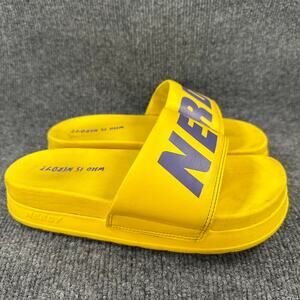 Who is Nerdy Women’s Platform Slides Bright Neon K Pop Streetwear Sandals 6